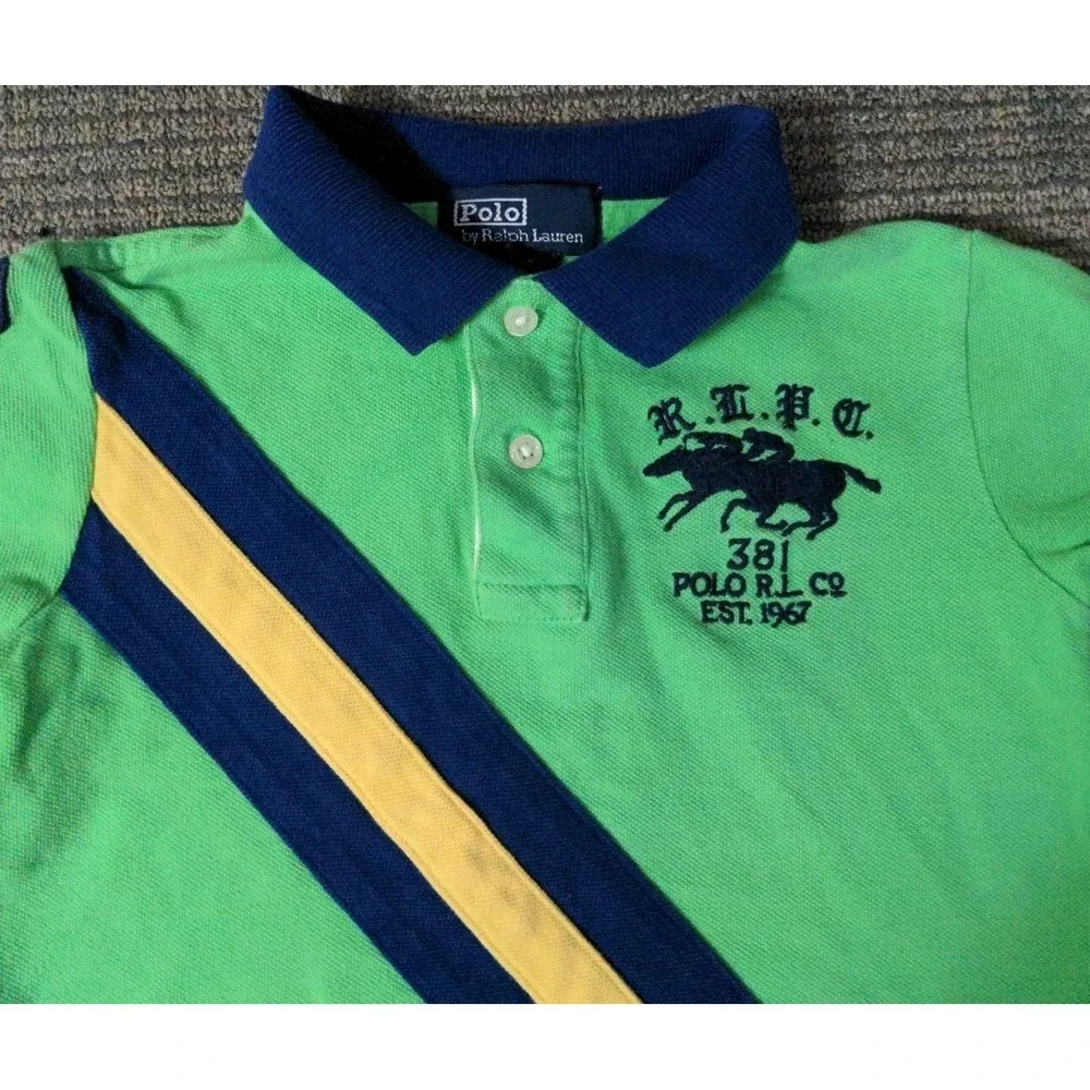 Polo Ralph Lauren Pony Logo Shirt Childs 2/2T Polo‎ Preppy Classic Stylish